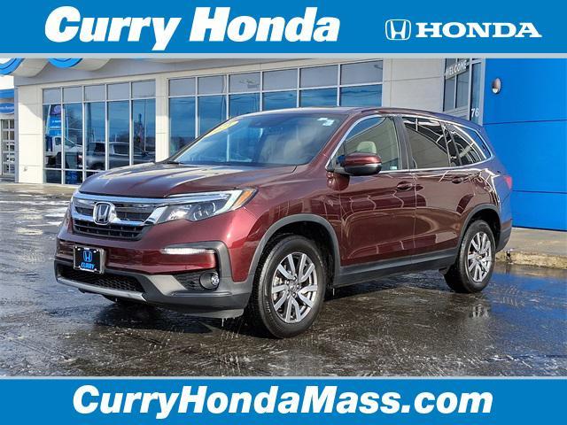 used 2021 Honda Pilot car, priced at $32,595