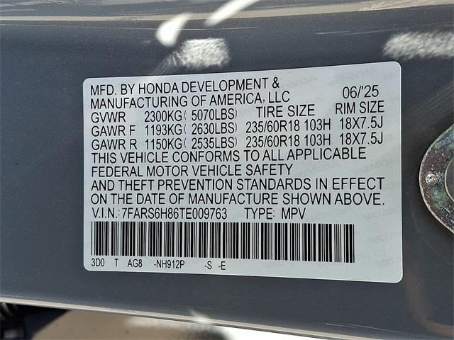 new 2026 Honda CR-V Hybrid car, priced at $42,075