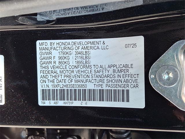new 2025 Honda Civic car, priced at $28,600