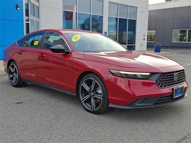 used 2023 Honda Accord Hybrid car, priced at $27,791