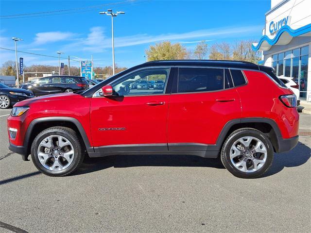 used 2021 Jeep Compass car, priced at $22,495