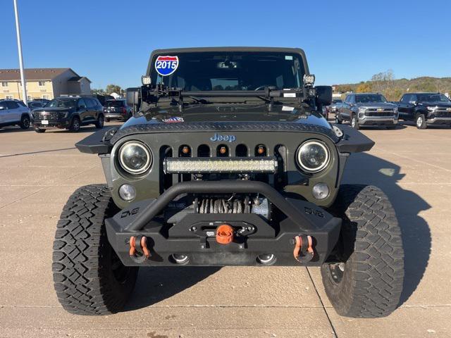 used 2015 Jeep Wrangler Unlimited car, priced at $22,999