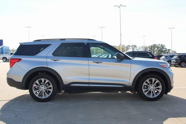 used 2021 Ford Explorer car, priced at $26,676