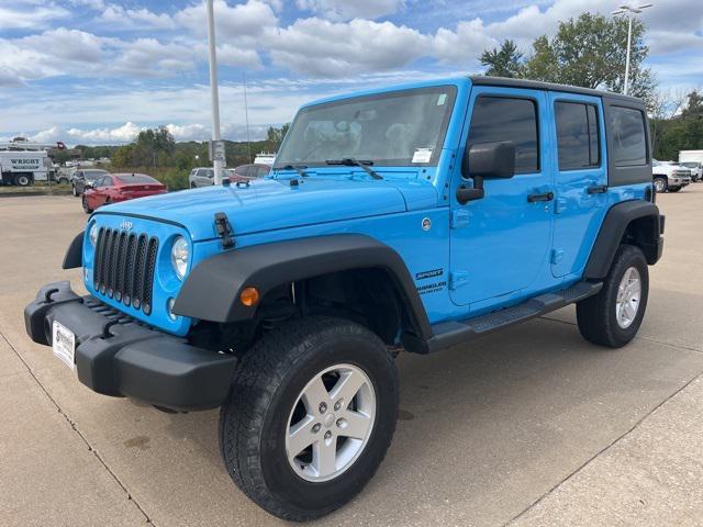 used 2017 Jeep Wrangler Unlimited car, priced at $17,884