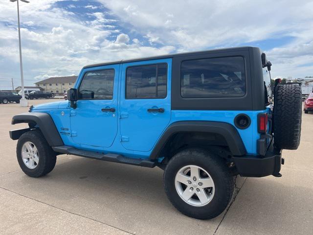 used 2017 Jeep Wrangler Unlimited car, priced at $17,884