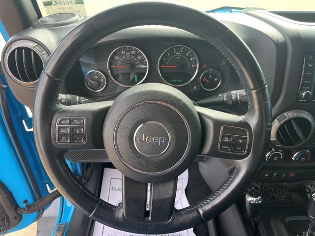 used 2017 Jeep Wrangler Unlimited car, priced at $17,884
