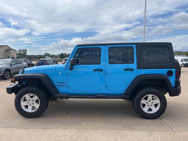 used 2017 Jeep Wrangler Unlimited car, priced at $17,884
