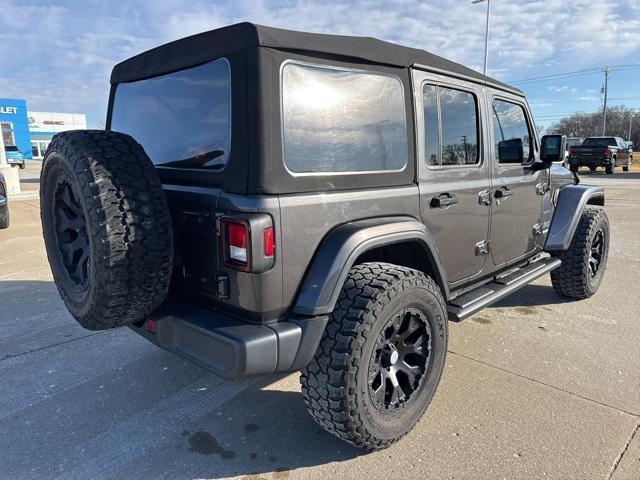 used 2020 Jeep Wrangler Unlimited car, priced at $31,779