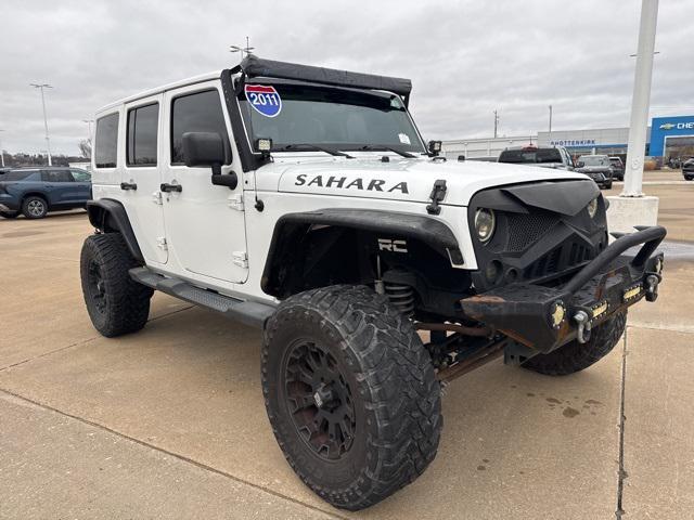 used 2011 Jeep Wrangler Unlimited car, priced at $13,844