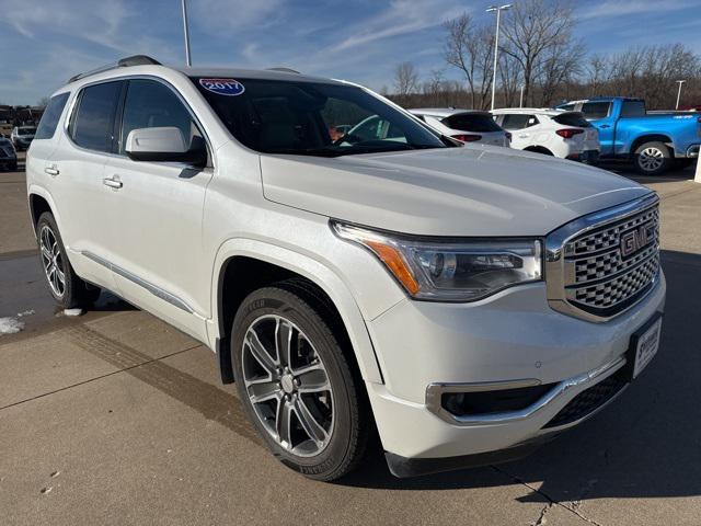 used 2017 GMC Acadia car, priced at $19,999