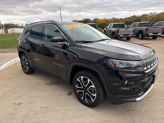 used 2022 Jeep Compass car, priced at $25,499