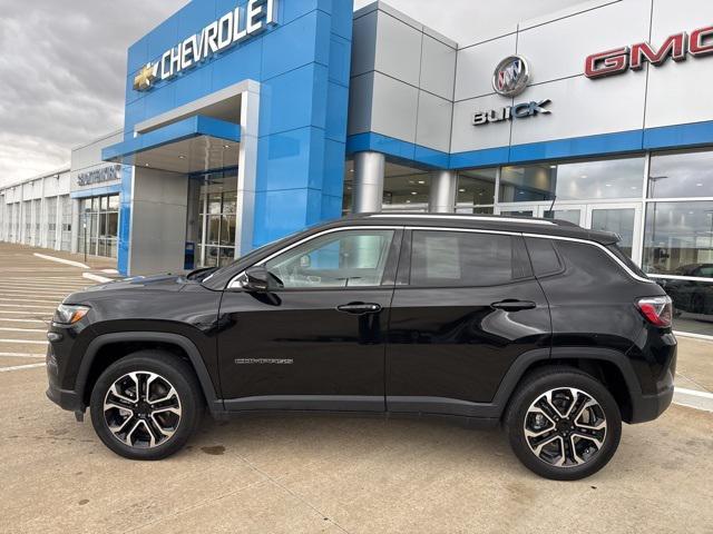 used 2022 Jeep Compass car, priced at $25,499