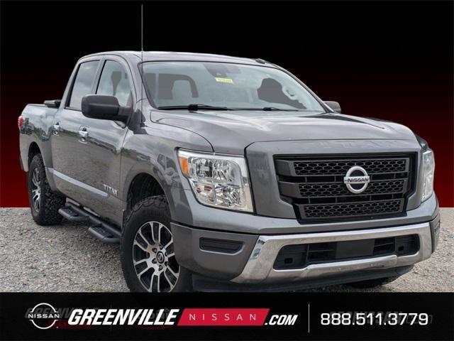 used 2021 Nissan Titan car, priced at $26,444