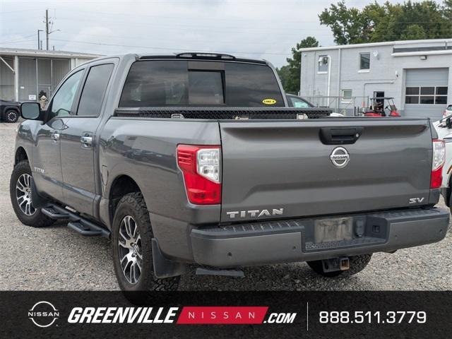 used 2021 Nissan Titan car, priced at $26,444