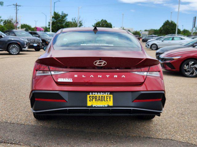 new 2024 Hyundai Elantra car, priced at $27,050