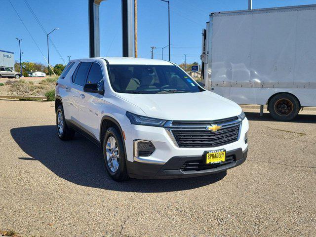 used 2023 Chevrolet Traverse car, priced at $18,681