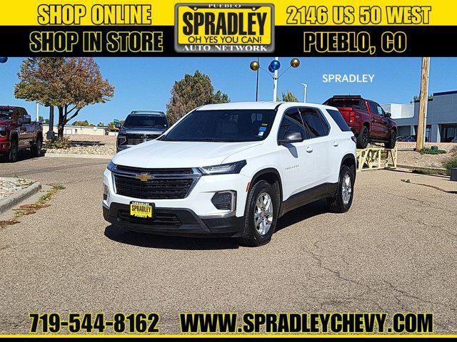 used 2023 Chevrolet Traverse car, priced at $18,681
