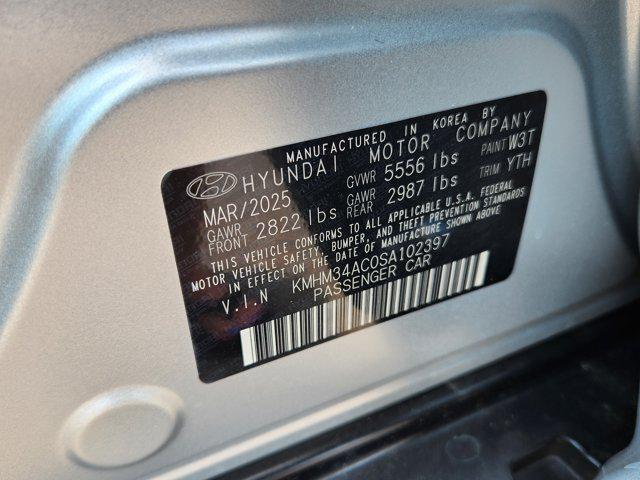 new 2025 Hyundai IONIQ 6 car, priced at $50,124