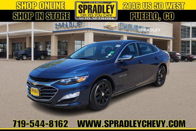 used 2022 Chevrolet Malibu car, priced at $17,281