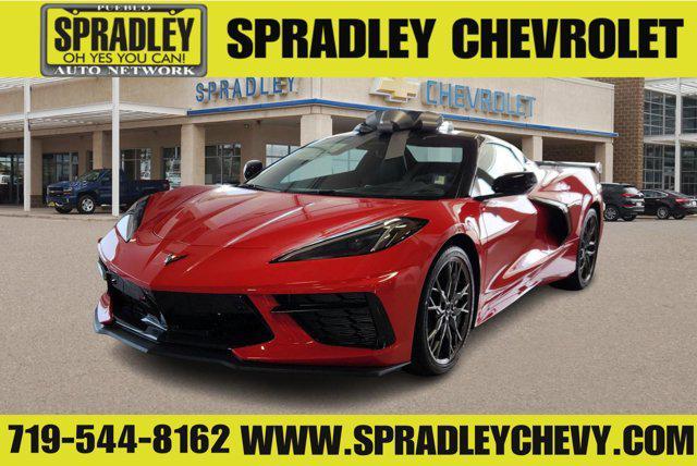 new 2025 Chevrolet Corvette car, priced at $97,934