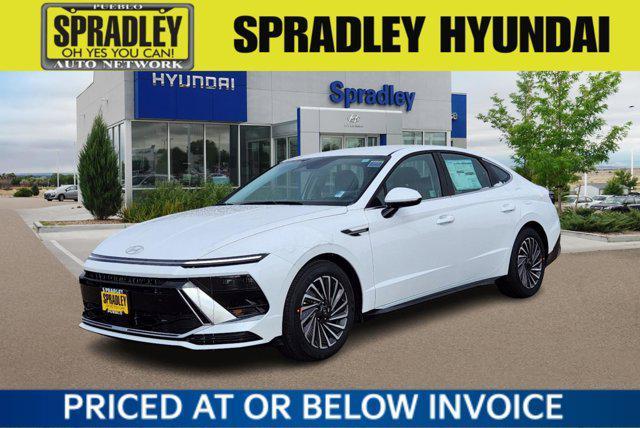 new 2025 Hyundai Sonata Hybrid car, priced at $33,400