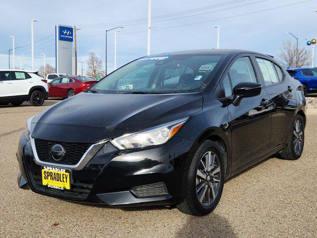 used 2021 Nissan Versa car, priced at $15,481