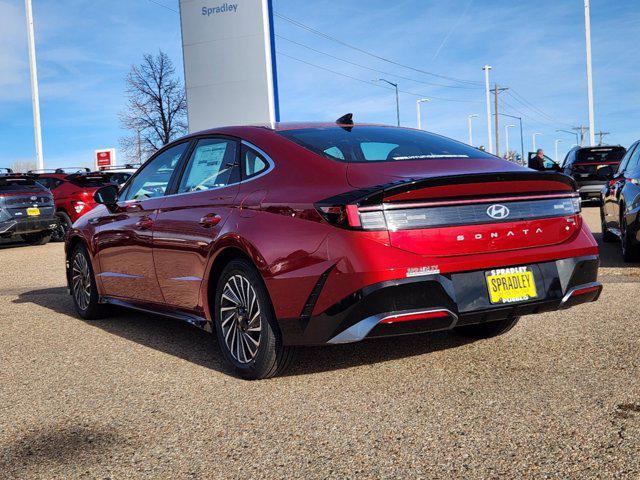 new 2025 Hyundai Sonata Hybrid car, priced at $33,155