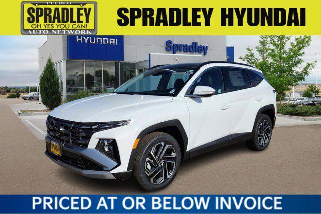 new 2025 Hyundai Tucson car, priced at $42,304