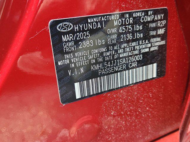new 2025 Hyundai Sonata Hybrid car, priced at $37,446