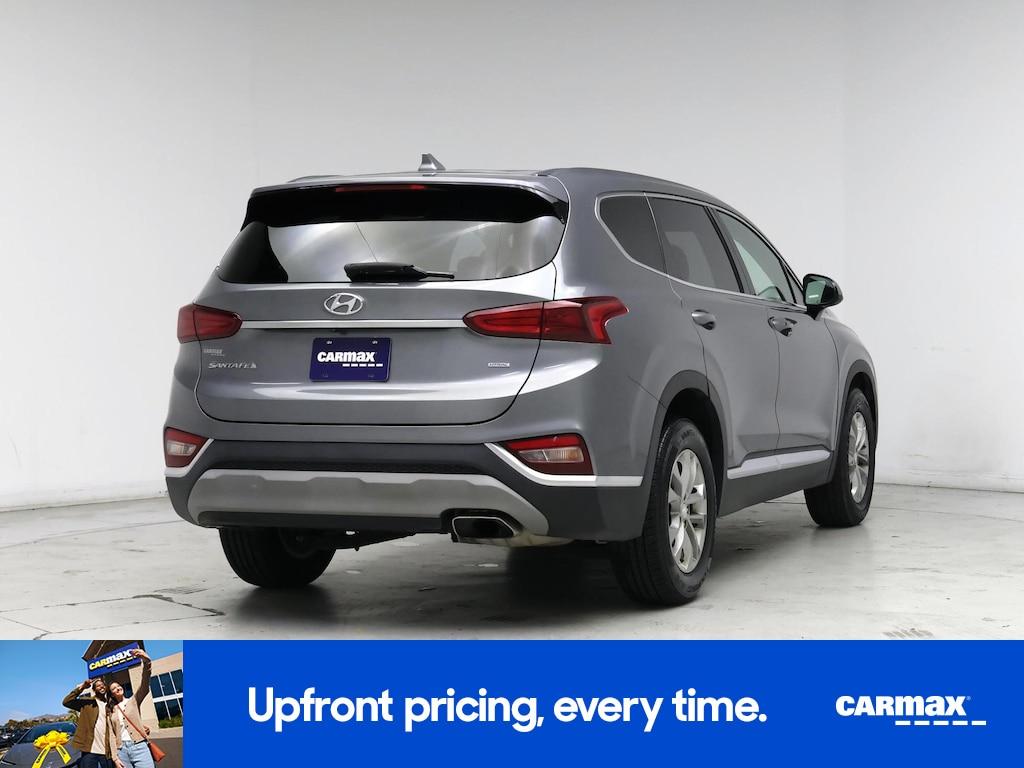 used 2019 Hyundai Santa Fe car, priced at $17,998