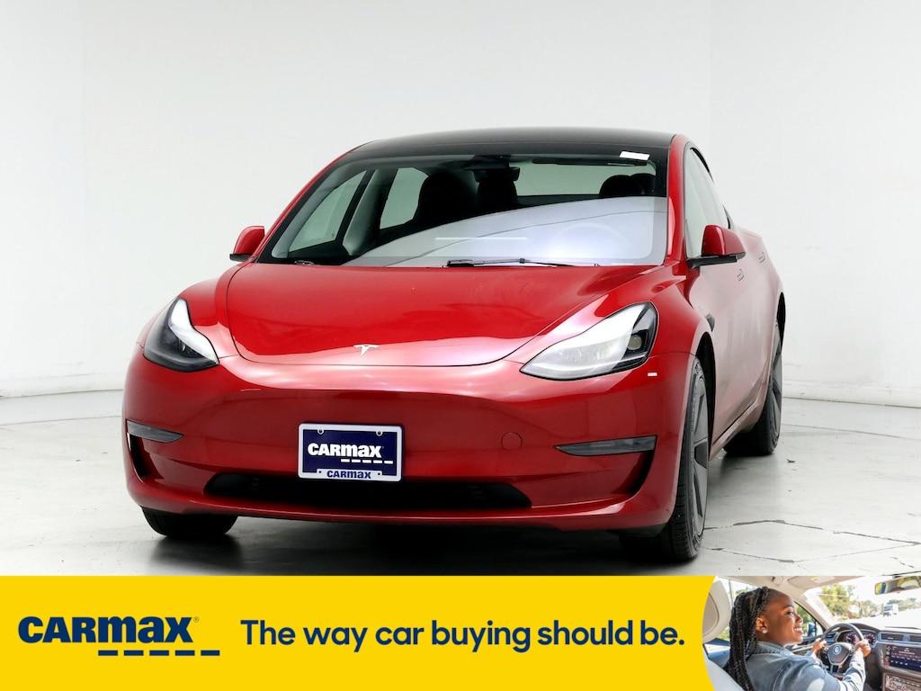 used 2023 Tesla Model 3 car, priced at $27,998