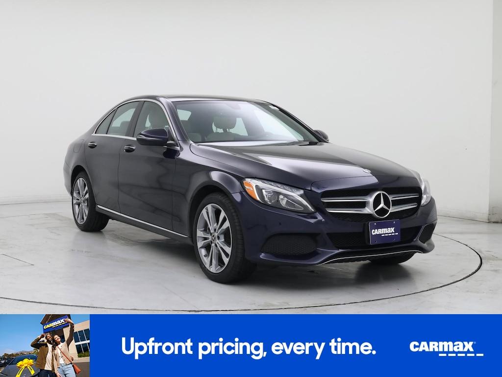 used 2018 Mercedes-Benz C-Class car, priced at $20,998