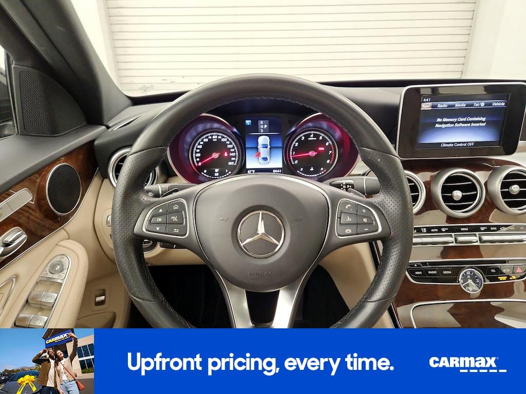 used 2018 Mercedes-Benz C-Class car, priced at $20,998