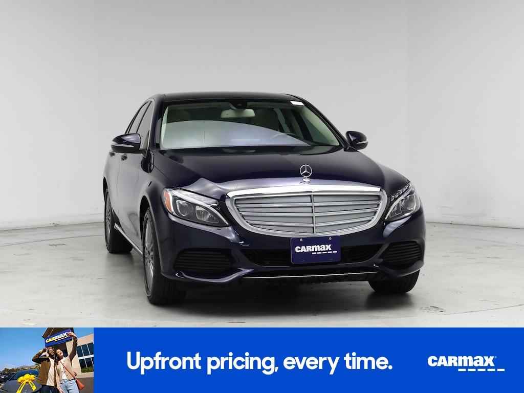 used 2015 Mercedes-Benz C-Class car, priced at $17,998
