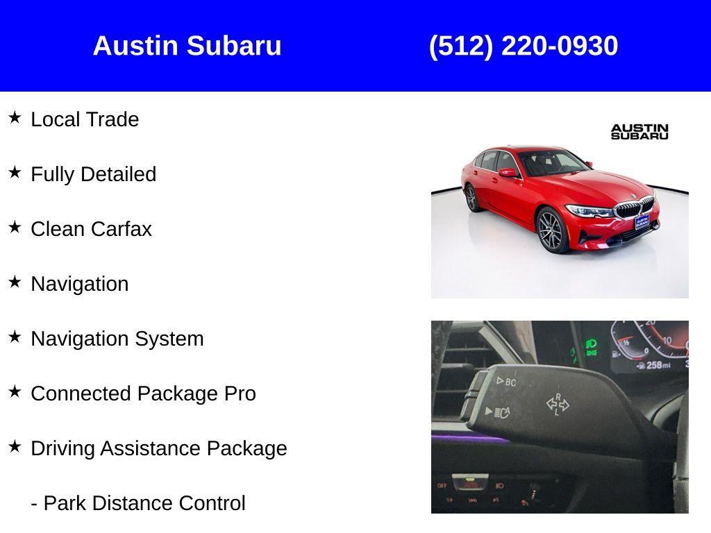 used 2021 BMW 330 car, priced at $25,522