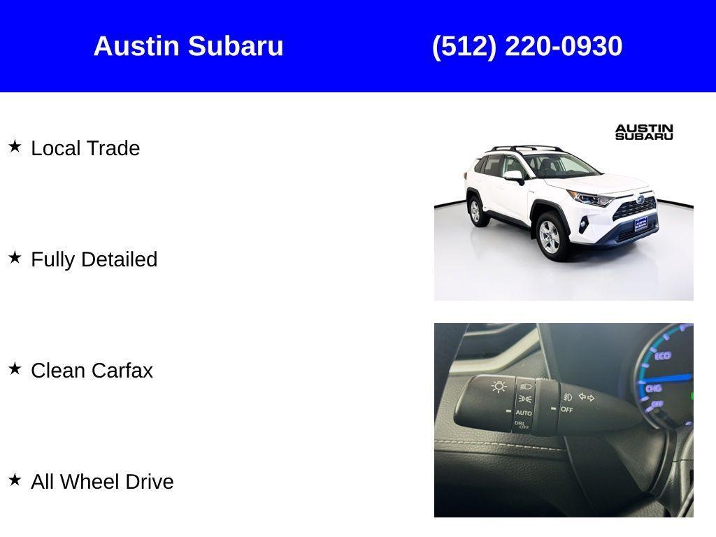 used 2020 Toyota RAV4 Hybrid car, priced at $25,483