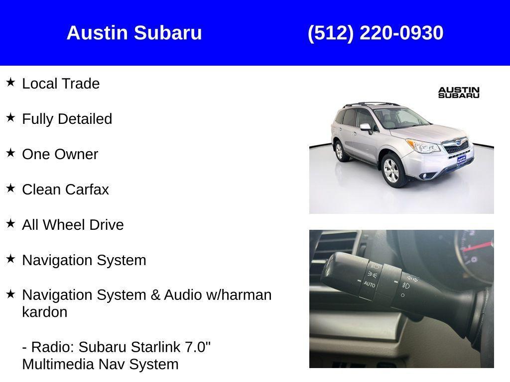 used 2016 Subaru Forester car, priced at $15,787