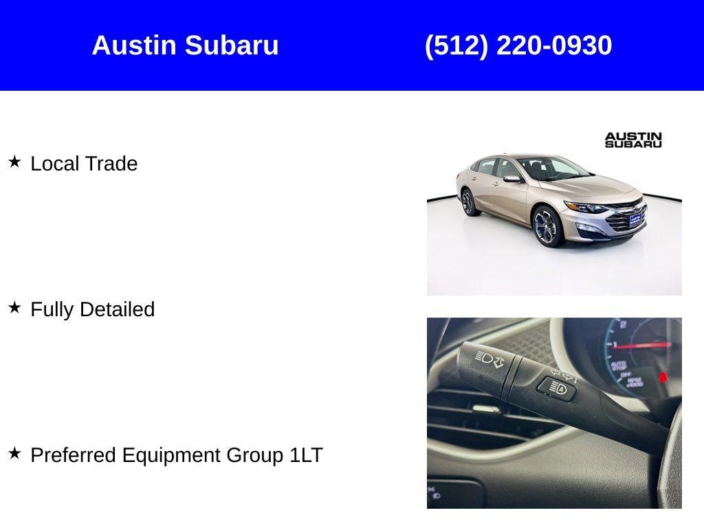 used 2023 Chevrolet Malibu car, priced at $19,200