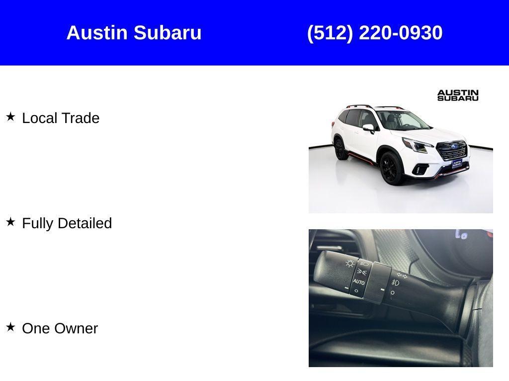 used 2023 Subaru Forester car, priced at $27,678