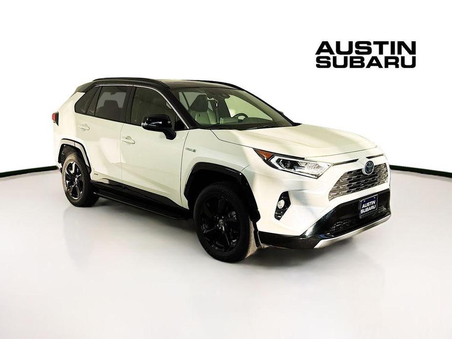 used 2021 Toyota RAV4 Hybrid car, priced at $33,300