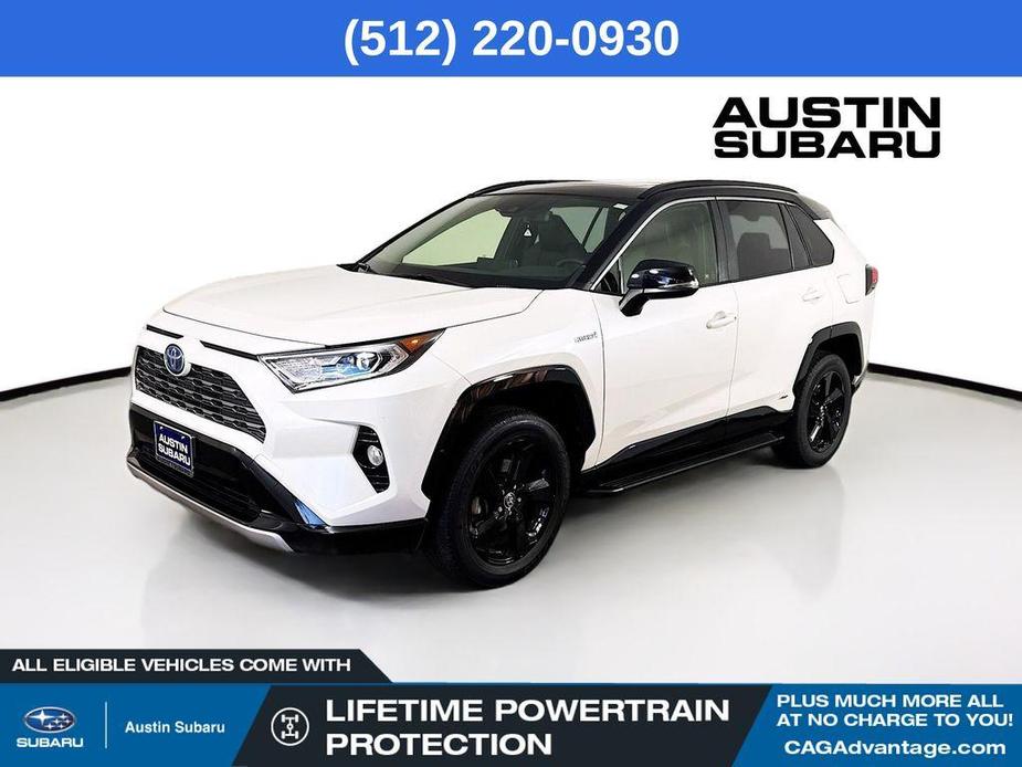 used 2021 Toyota RAV4 Hybrid car, priced at $33,300