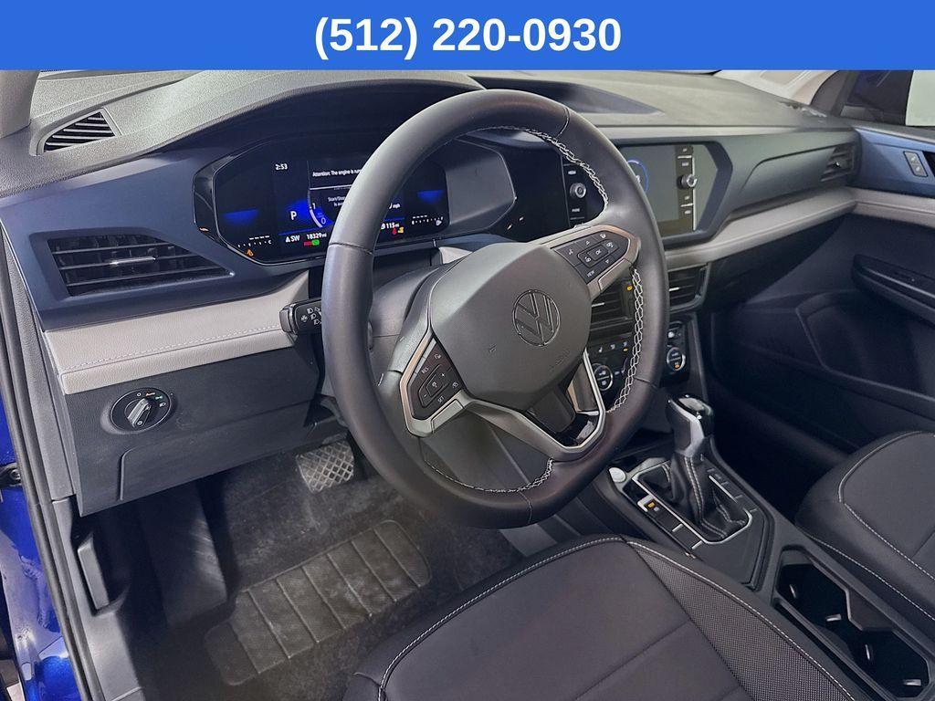 used 2024 Volkswagen Taos car, priced at $23,000