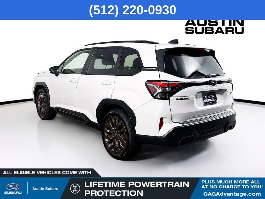 used 2025 Subaru Forester car, priced at $34,500