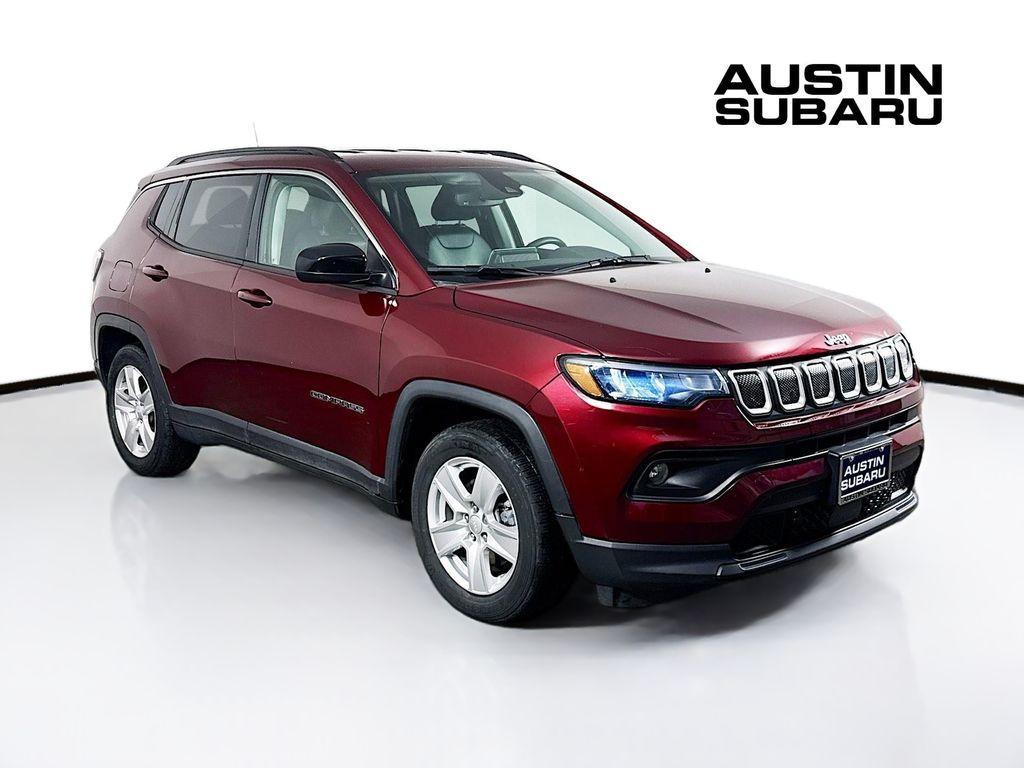 used 2022 Jeep Compass car, priced at $20,500