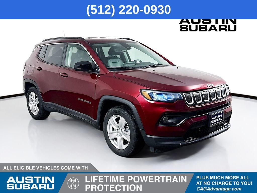 used 2022 Jeep Compass car, priced at $20,700