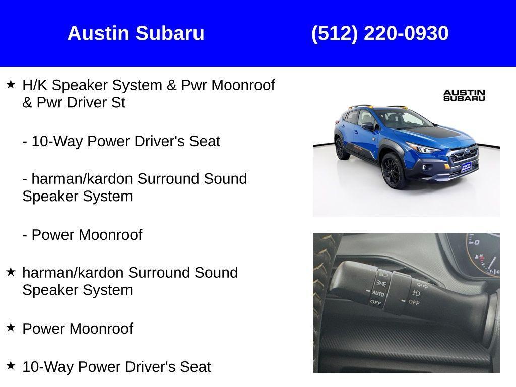 used 2025 Subaru Crosstrek car, priced at $34,300
