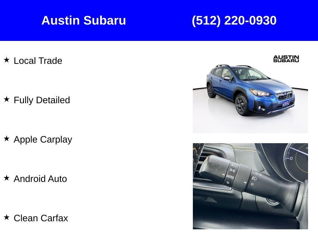 used 2022 Subaru Crosstrek car, priced at $26,000