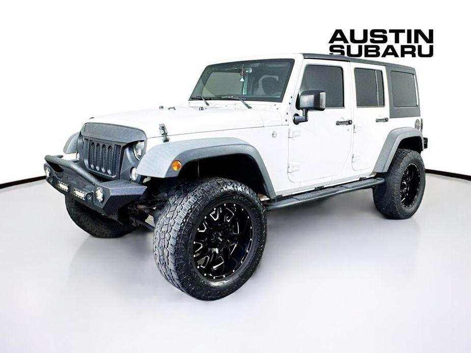 used 2017 Jeep Wrangler Unlimited car, priced at $21,000