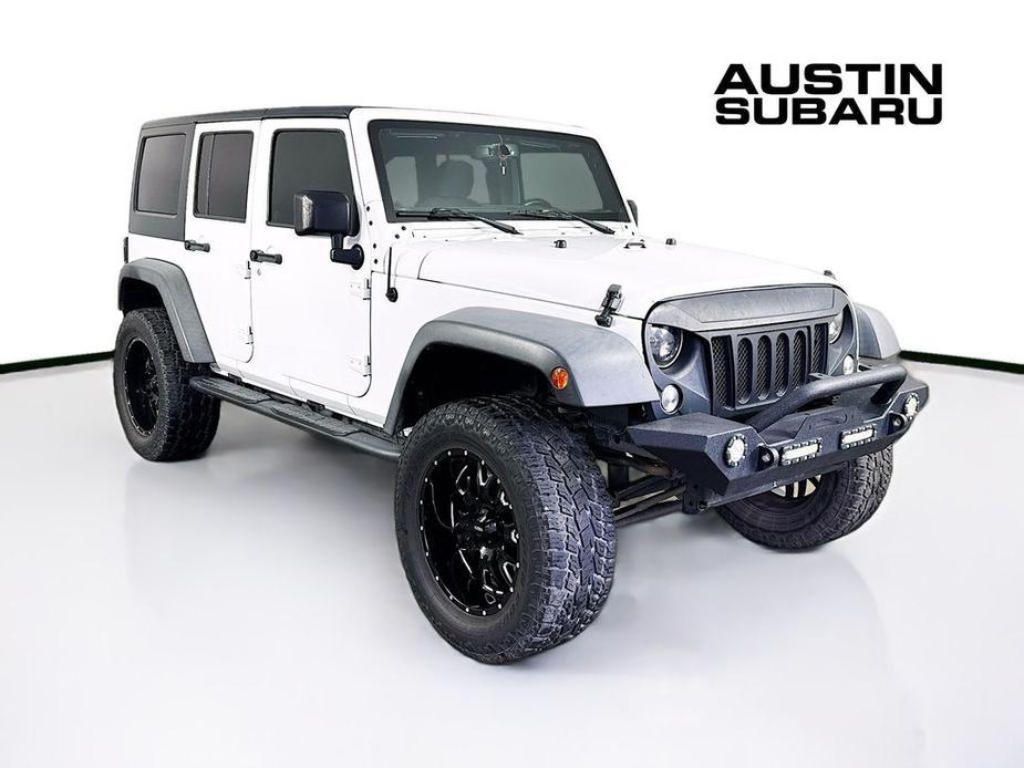 used 2017 Jeep Wrangler Unlimited car, priced at $21,000