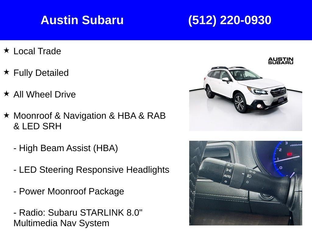 used 2019 Subaru Outback car, priced at $18,987